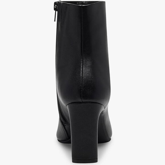 Size 11 - ALFANI - Terrie Zipper Block Heel Ankle Boots Black NEW $100 msrp - Picture 3 of 3